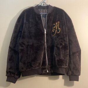 Vintage Brown Fur Coat